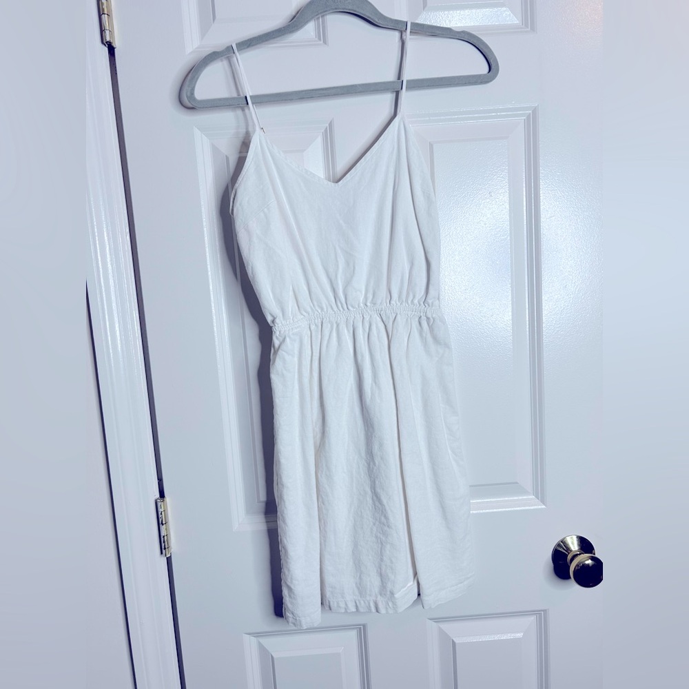J crew white sundress
